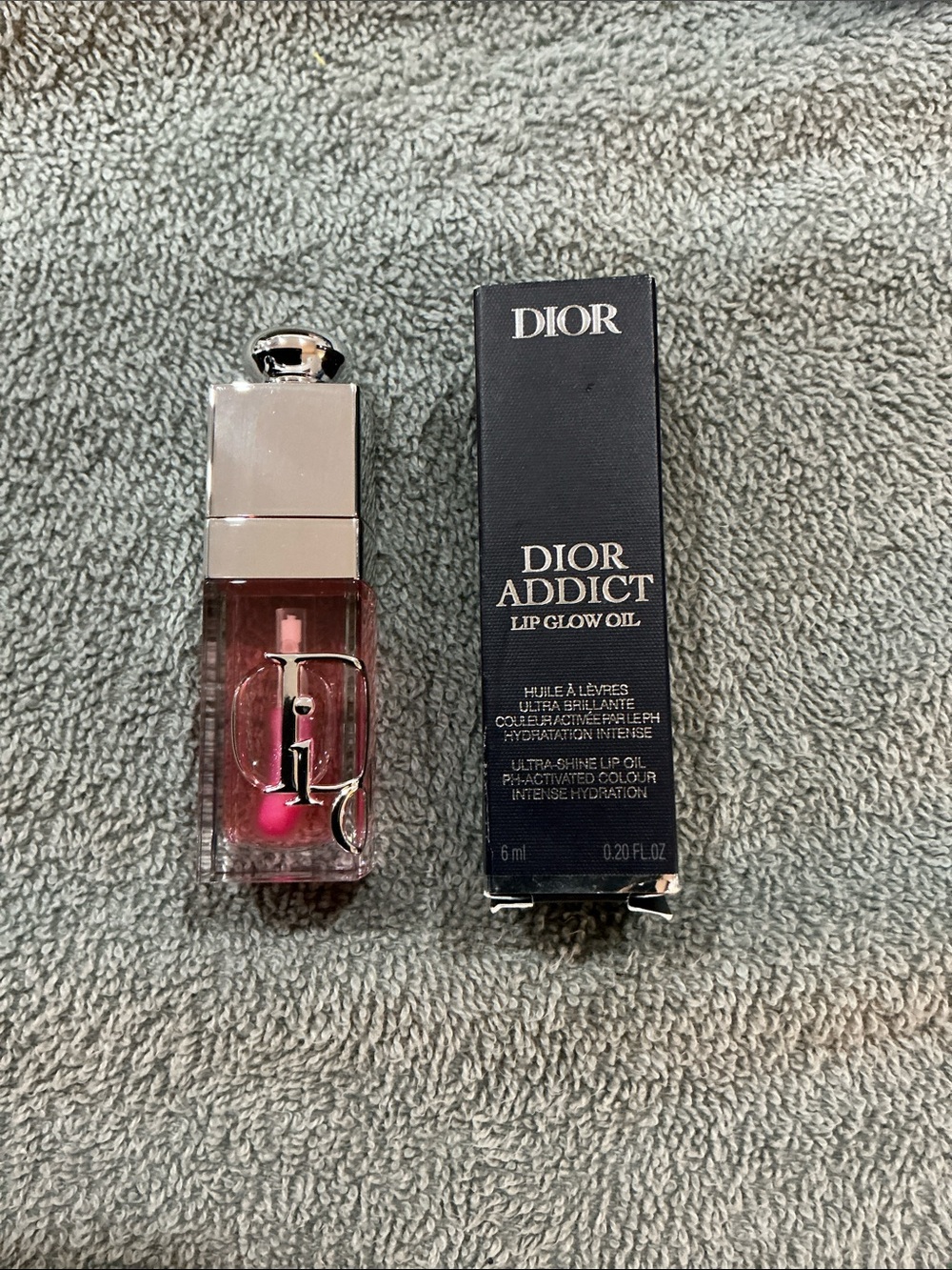 Dior Addict Lip Glow Oil 001 Pink Juicy  New In Box